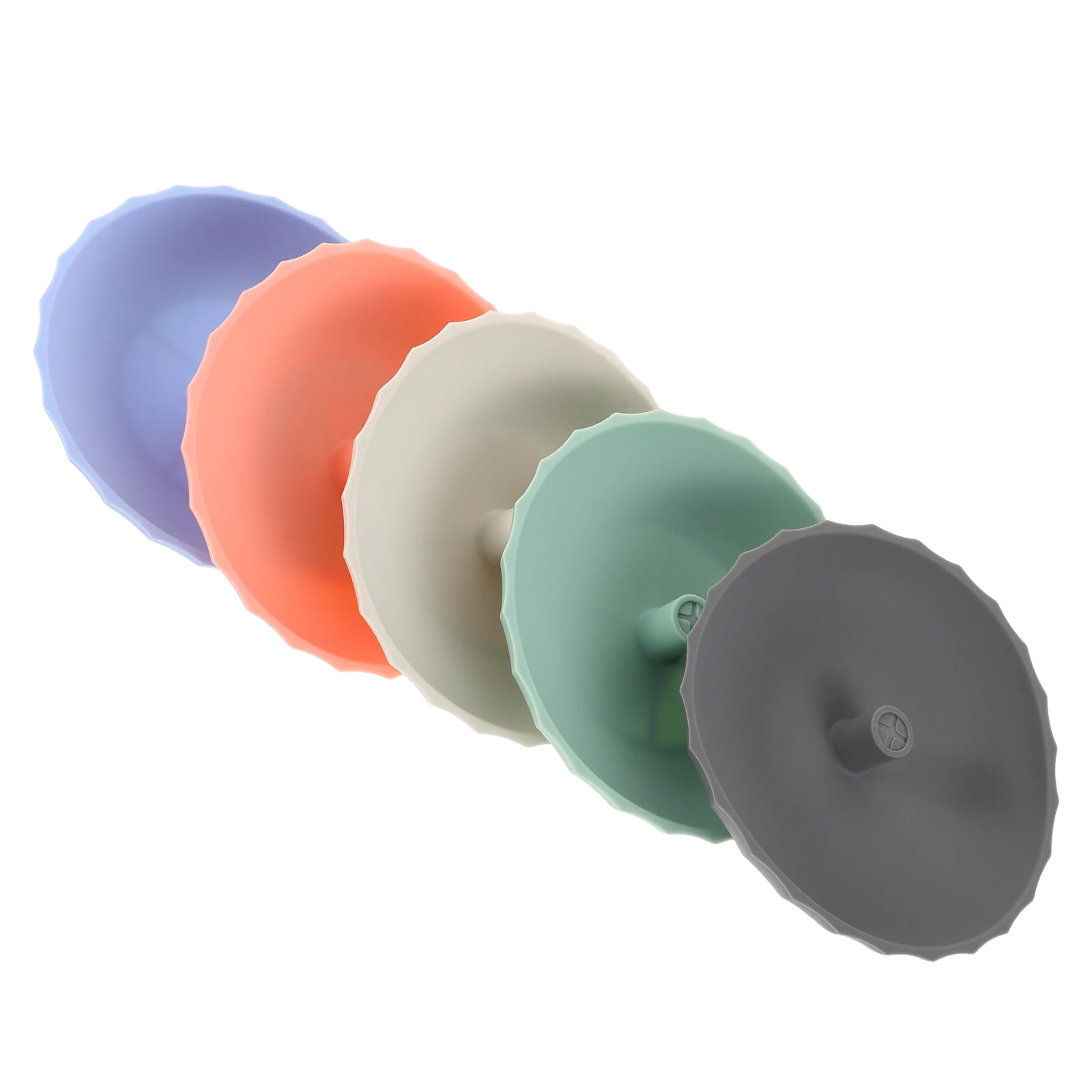 

5Pcs Silicone Mug Stackers Cup Dividers Stackable Coffee Mug Organizer Kitchen Cabinet Drinkware Storage Cup Separator