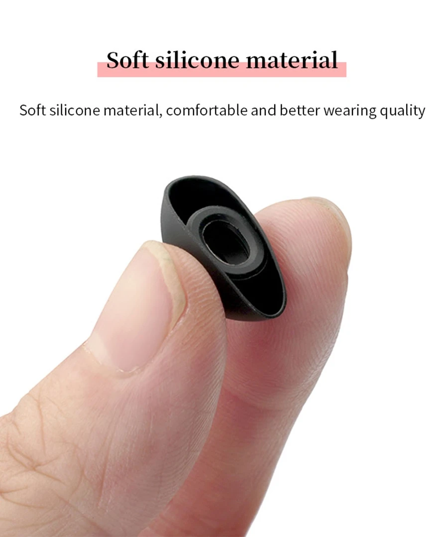 6 Stück Silikon-Ohrstöpsel für XIAOMI Redmi Buds6 Pro Buds8 Pro True Wireless Ohrhörer Ohrstöpsel REDMI Buds5 Pro TWS Ohrstöpsel – Detail 4