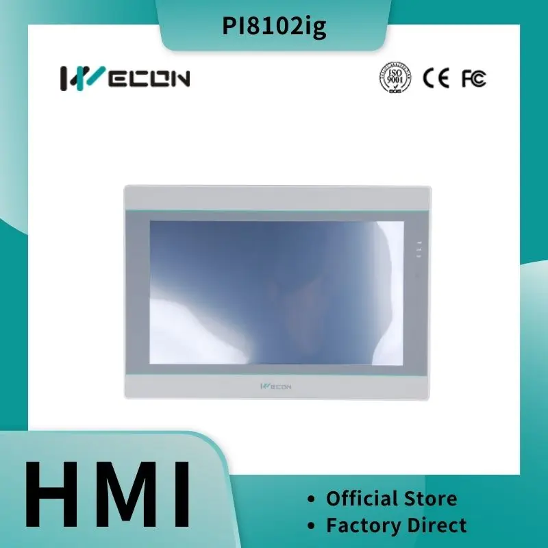 Wecon 10.2-inch IoT HMI Touch Screen PI8102ig