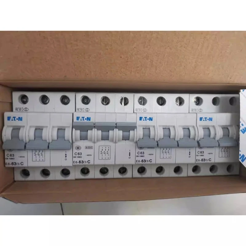 

Детали подходят для оригинального автоматического выключателя EATON E6-63/3/C E6 series micro-break 63A3P.
