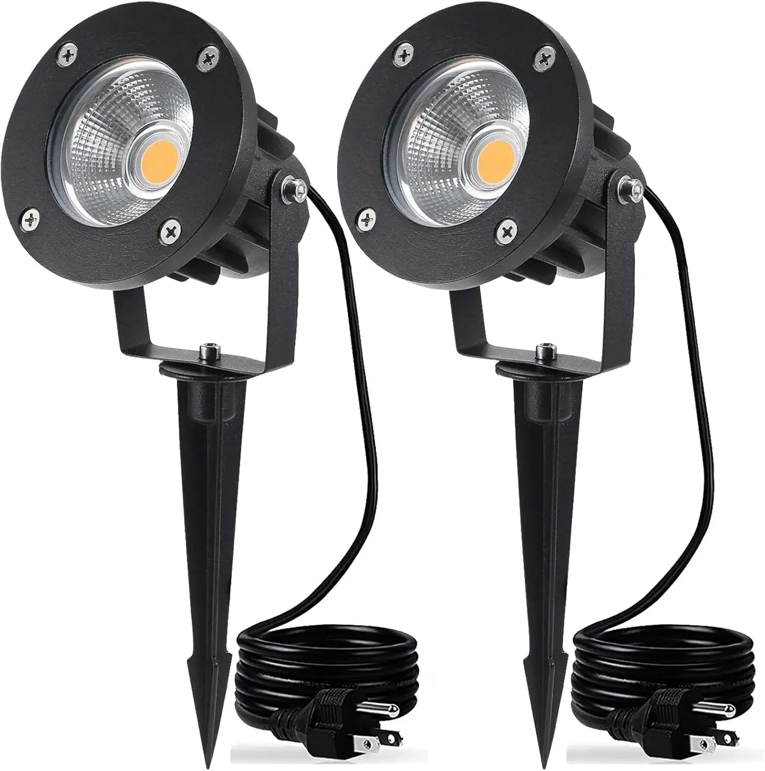 

Наружный прожектор, водонепроницаемые прожекторы для двора с колом для освещения флага на дереве, декоративная лампа для газона, 20 Вт, светодиодное ландшафтное освещение