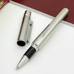 CT Classic Matte Metal Barrel Roller Ball Pen With Serial Number Writing Smooth Luxury Stationery