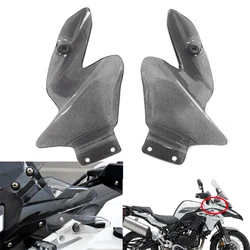 Motorcycle Front Left Right Windshield Side Windscreen Panel For Benelli TRK502 TRK502X TRK552 TRK552X Gray TRK 502X