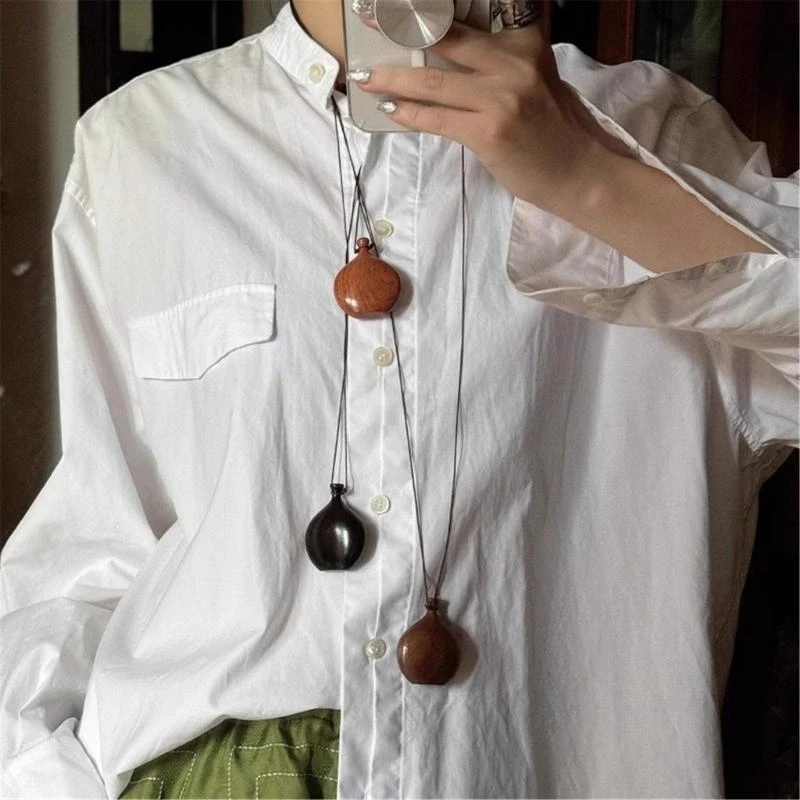 Adjustable Liquor Bottle Necklace Multifuntional Jewelry Ethnic Necklace for Artistic Event and Gatherings