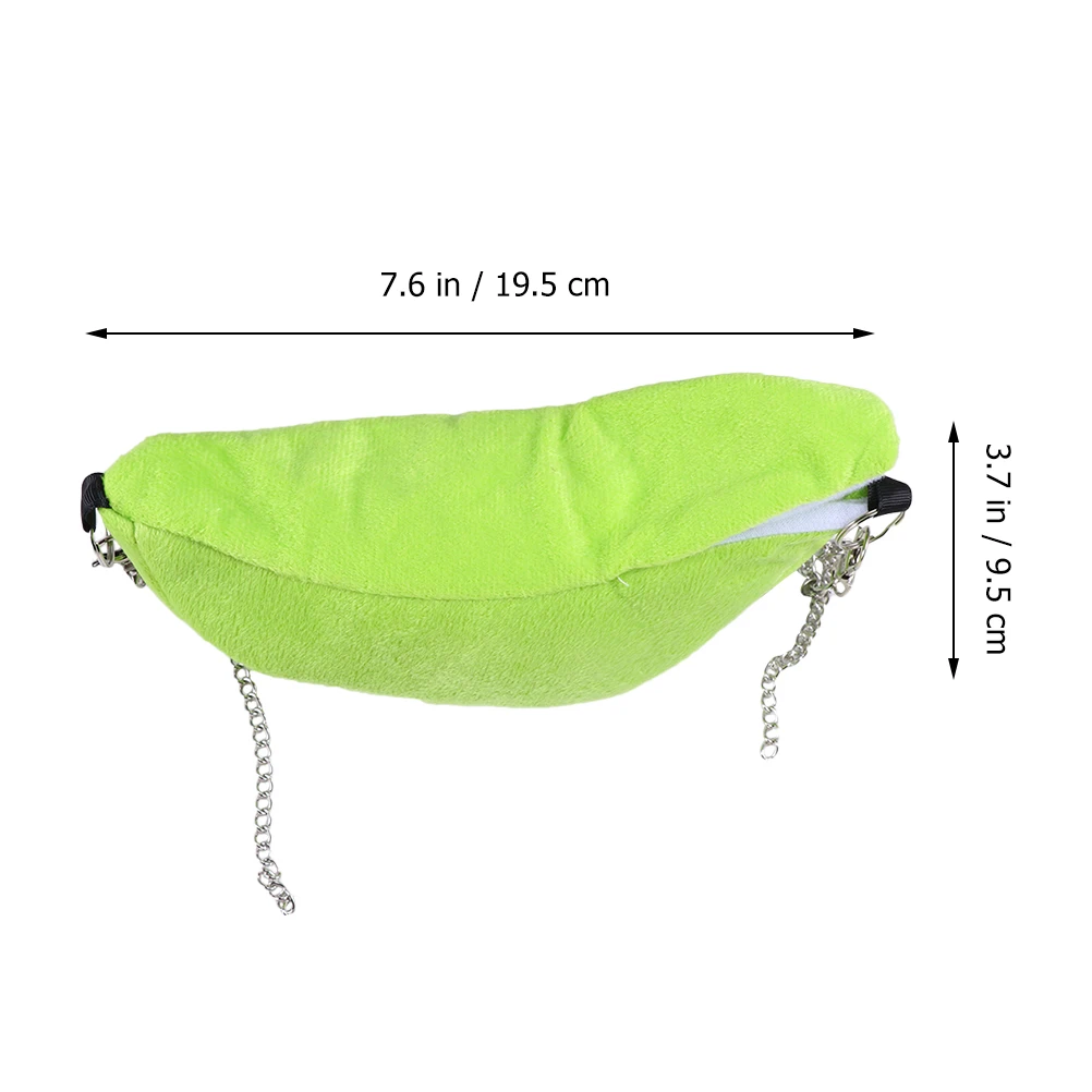 

2pcs Pets Bed Swing Breathable Lint Hanging Hamster Animals Small Pet Bedding Comfortable Soft Warm Winter Use