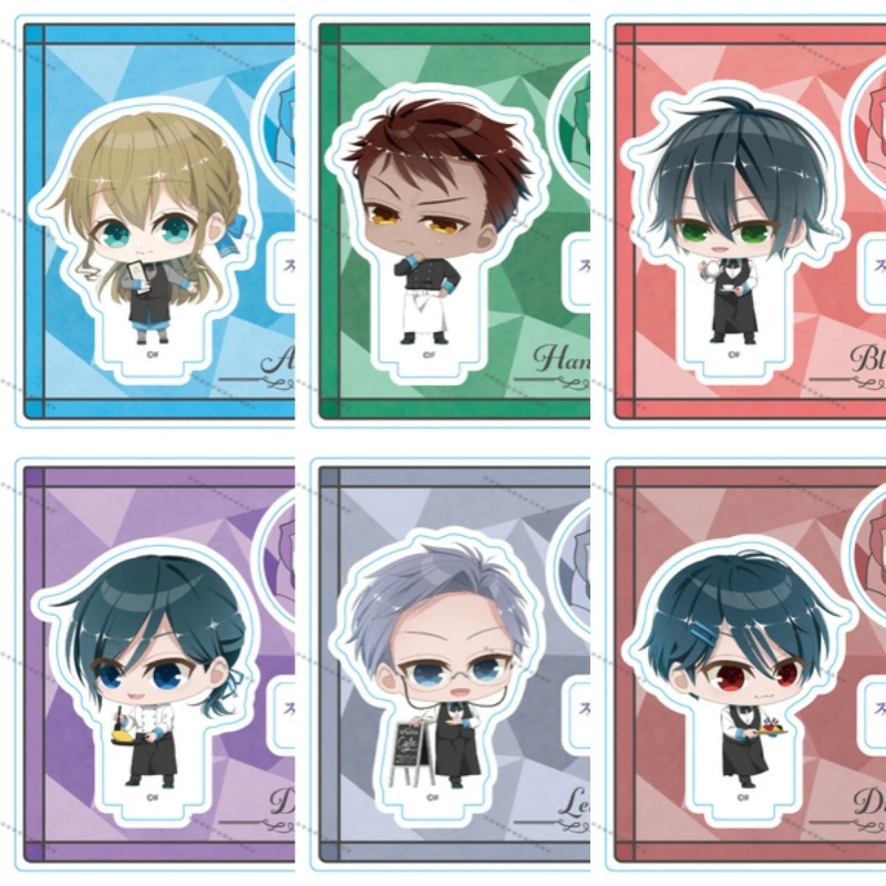 

Otome Game Hearts Kingdom Alice Julius Monrey Blood Dupre Boris Bartholomew Mini Acrylic stand Friends Birthday Gifts 10cm