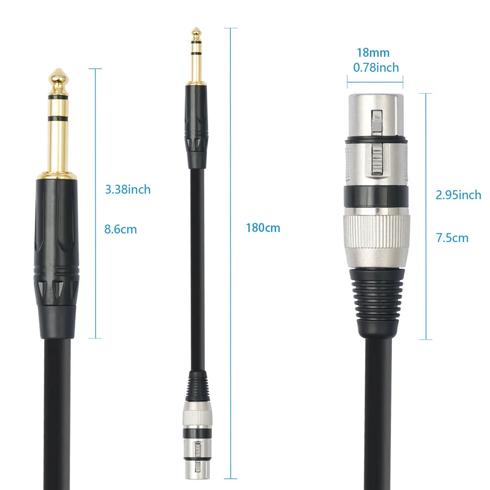 Adapter Ease Of Use Durable Professional The Most Popular Practical There Must Be Stereo To Xlr Cable Digital Wire Converter