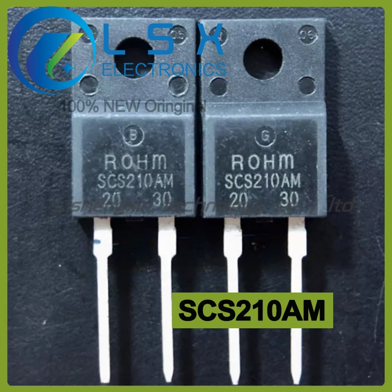 10pcs SCS210AM TO220F 10A 650V  Original On st ock