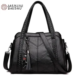 Vrouwen Luxe Handtassen Voor Vrouwen Leren Tas Hoge Kwaliteit Schapenvacht Vrouwelijke Schoudertassen Beroemde Designer Crossbody Tas Sac A Main