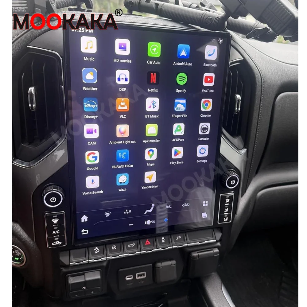 

15.6" Car Radio GPS Navigation For Chevrolet Silverado GMC Sierra 2019-2023 Carplay Stereo Multimedia Android 13 Auto Head Unit