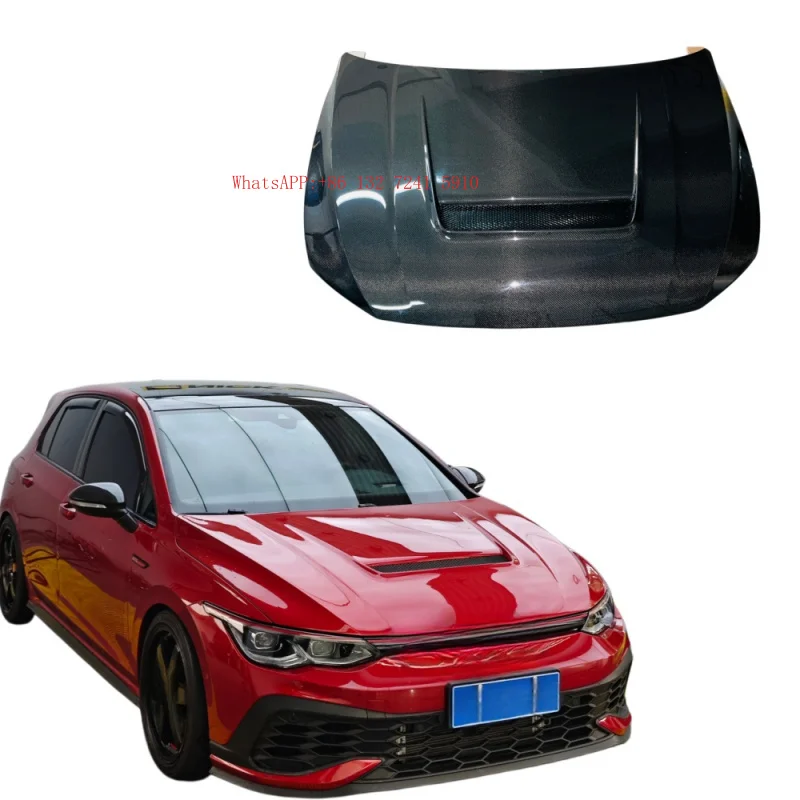 Carbon Fiber Front Engine Bonnet Hood Cover