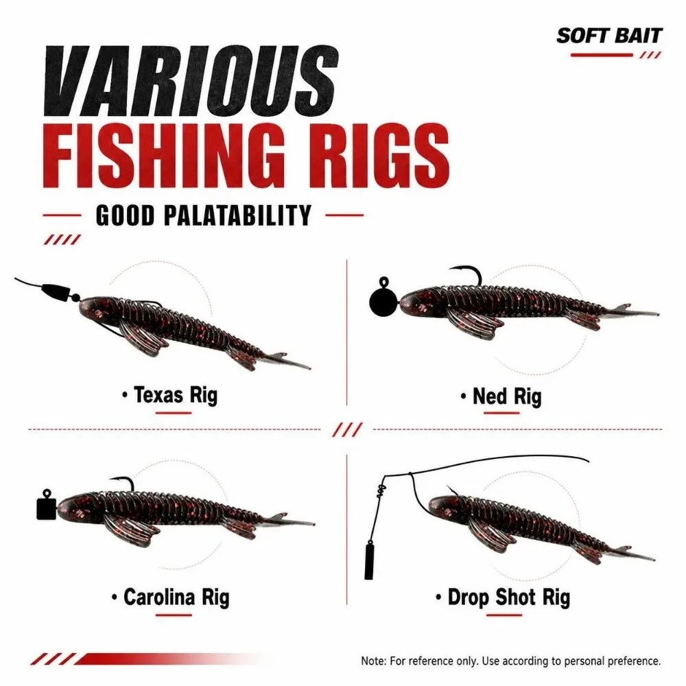 10PCS Glitter‑coated Winged Split‑Tail Swimbait Multicolor Fish‑shaped Butterfly Wing Soft Minnow Soft Flexible