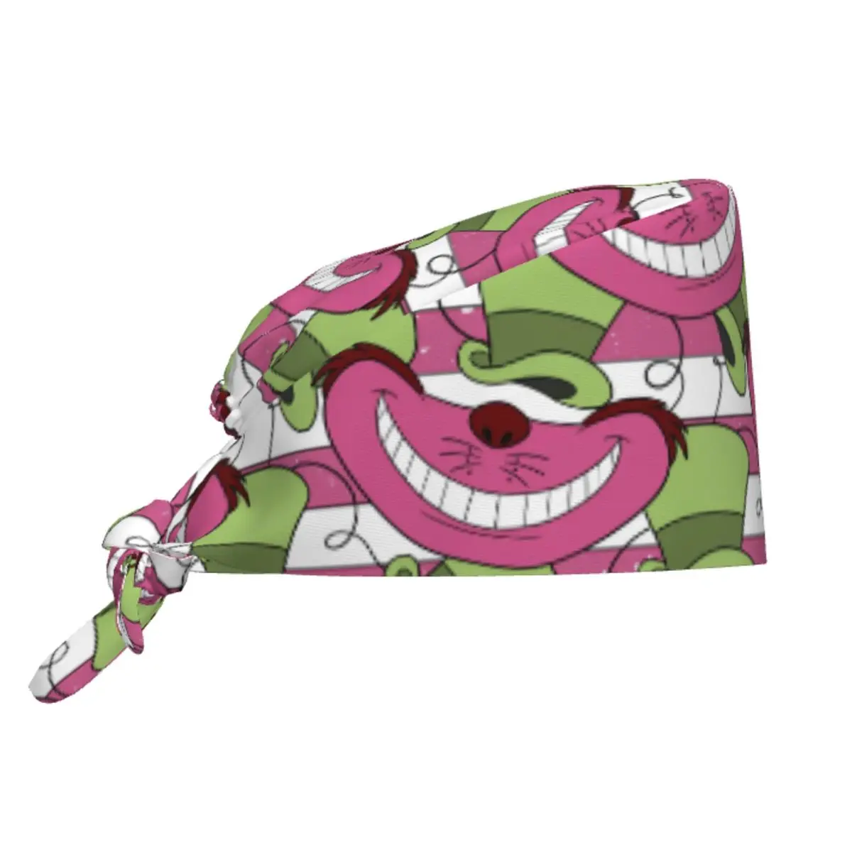 

Custom Breathable Scrub Hat Surgical Scrub Caps Nursing Hair Hats Alice in Wonderland Work Scrubs Hat for Medical Surgical