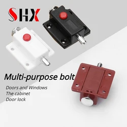 2pcs Door Bolts Latch Lock for Door Window Cabinet Box Cupboard Slide Locker Home Safety Bolt DIY Furniture Hardware