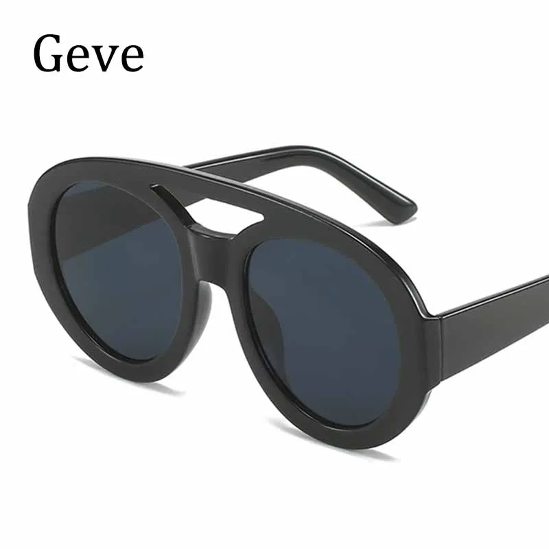 Fashion Brand Pilot Women\'s Sunglasses Classic Retro Vintage Big Large Oversized Frame Luxury Designer Shades Sun Glasses UV400