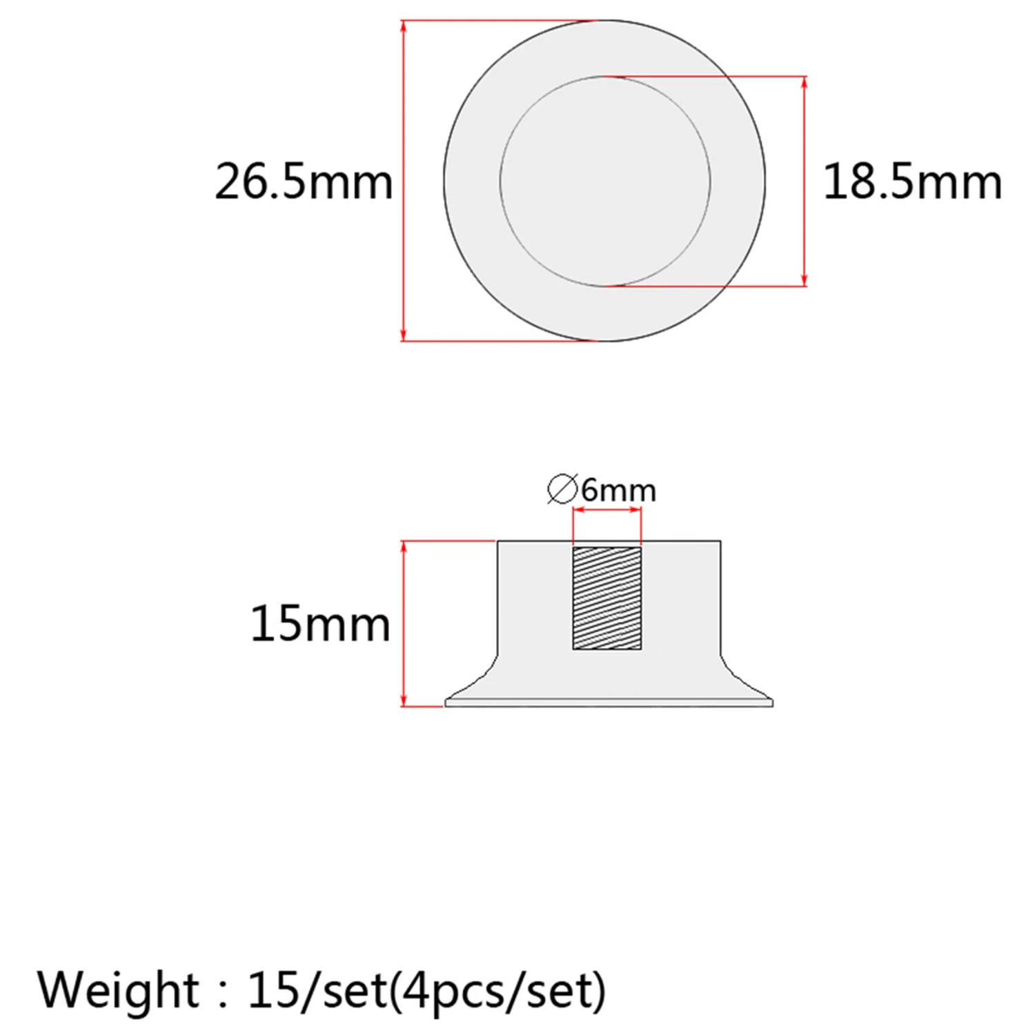 Perillas de Control de velocidad para guitarra Gibson LP SG, accesorios de 2 tonos dorados y 2 niveles de volumen, 4 piezas