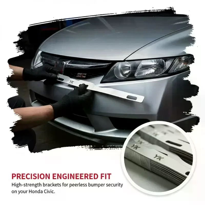 8th Gen Civic Bracket 2006-2011 FA1 Reinforced Stainless Steel Design for Long-term Durability