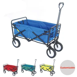 Garden Folding Carry Trolley Foldable Camping Beach Collapsible Folding Wagon Foldable Folding Garden Wagon Carts