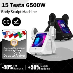 Professional 6500w EMS Body Sculpting Machine Portable NEO RF EMSZERO Nova Muscle Stimulation 15 Teslas  Slimming