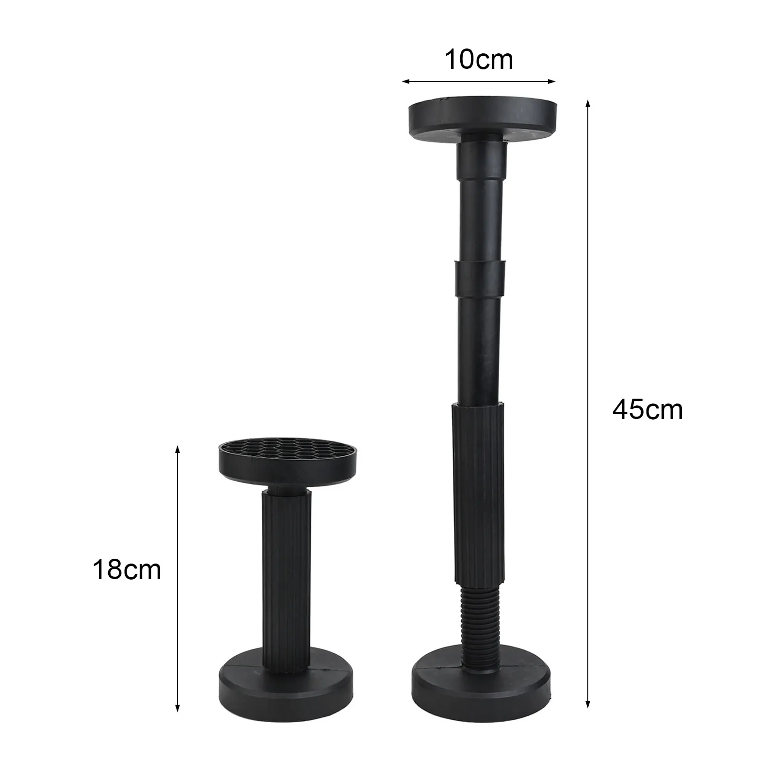 18-45cm Telescopic Furniture Leg High Load Bearing Support Support Non-slip Support Post Telescopic Height Range 18-45cm