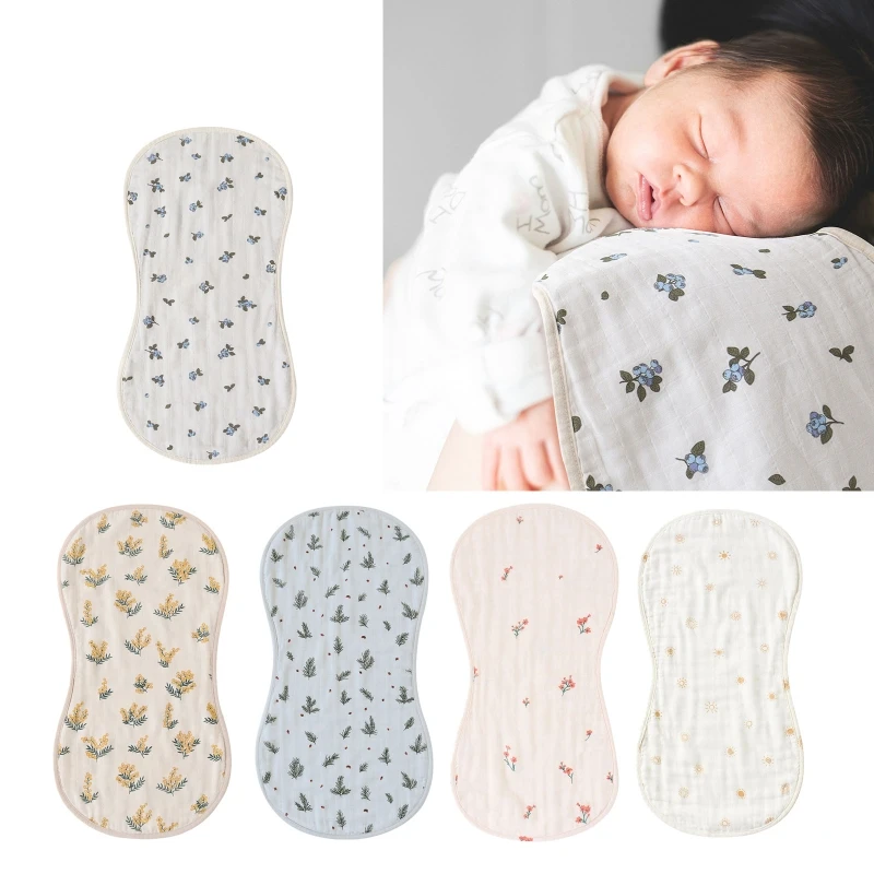 

Baby Bibs 100% Cotton four Layers Boy And Girl Stuff Absarbent Soft Infant Saliva Towel Newborns Accessories Baby Burp Cloths