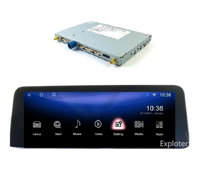 Car Android13 DSP GPS Radio Multimedia Box RX OEM Upgrade 12.3IN Google Map Spotify Wireless CarPlay Netflix Android Auto