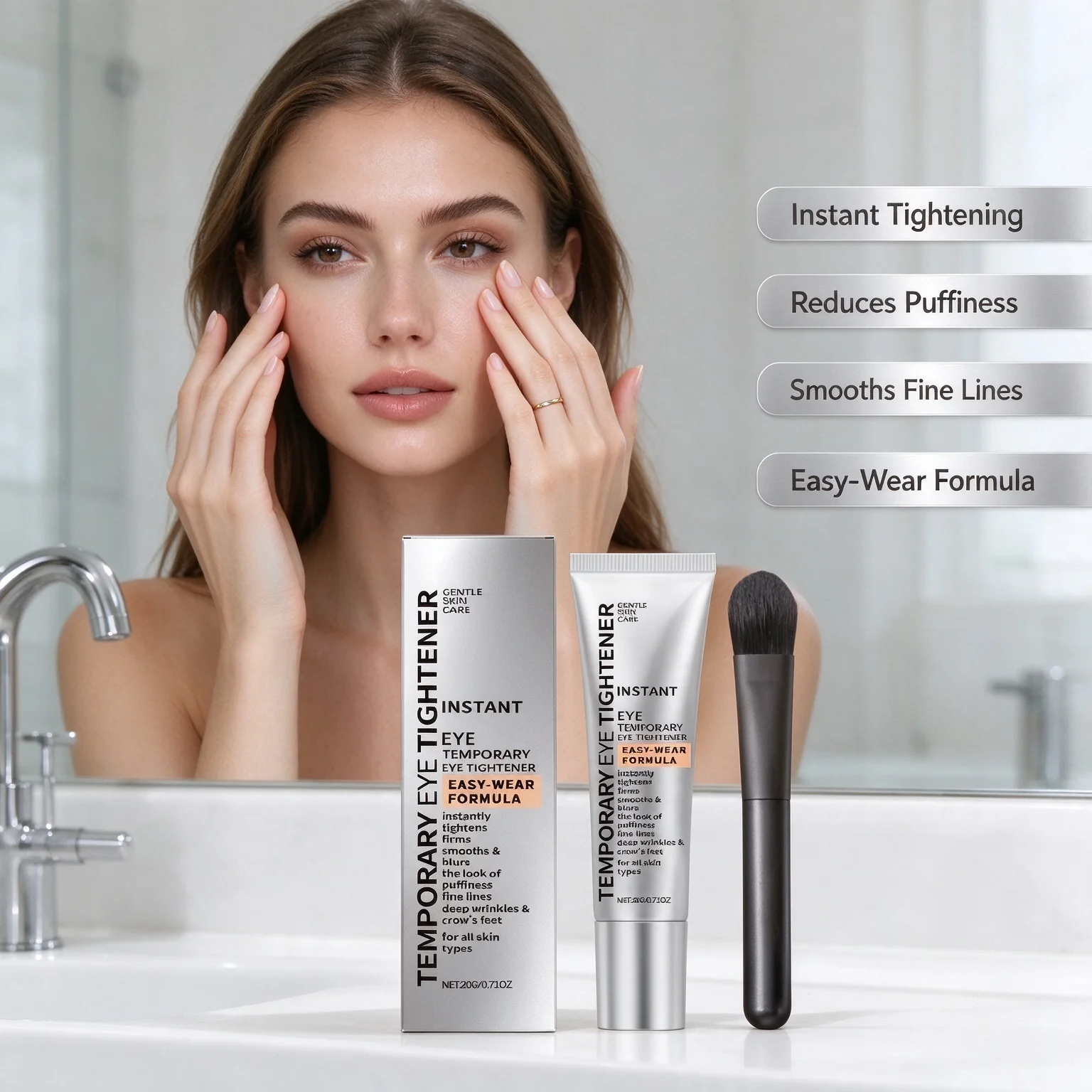 Instant Eye Tightening Creams Under Eye Dark Circle Remover Puffy Eyes Treatments Eye Bag Remover Firming Eye Cream Moisturizer