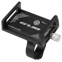 Bike Phone Holder Aluminum Alloy Bicycle Headset Phone Mount Electric Scooter Phone Holder for 2.16 To 3.93 in Smartphone