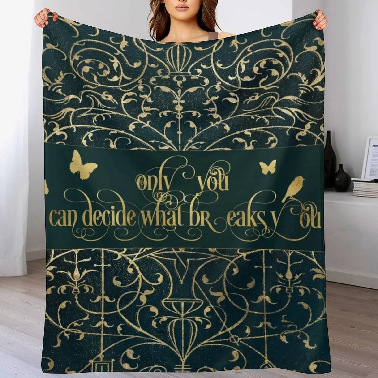 

A Court Of Thorns And Roses Throw Blanket Large warm winter Loose halloween Blankets