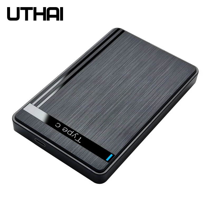 UTHAI 2.5-inch SSD Solid State Mechanical Serial Port SATA Toolless Micro Interface USB 3.1 External Mobile Hard Disk Case