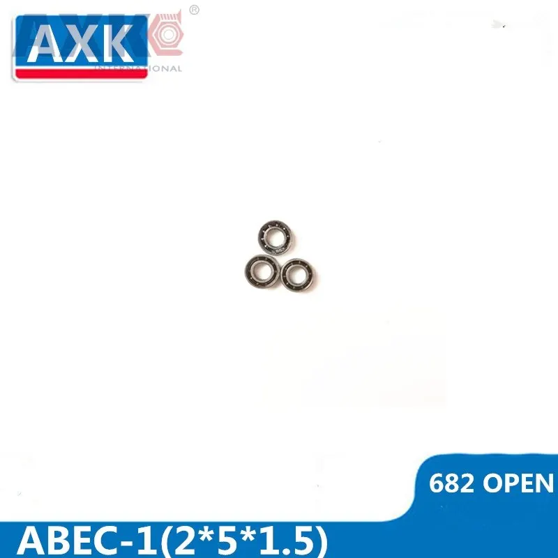 682 OPEN Bearing ABEC-1 (10PCS) 2x5x1.5mm 618/2 Miniature Radial 682 Ball Bearings