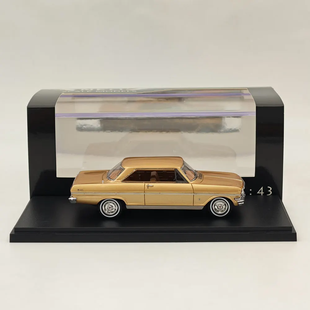 NEO 1/43 for Nova SS 1963 Gold Resin Models Car Colllection Auto Toys Gift