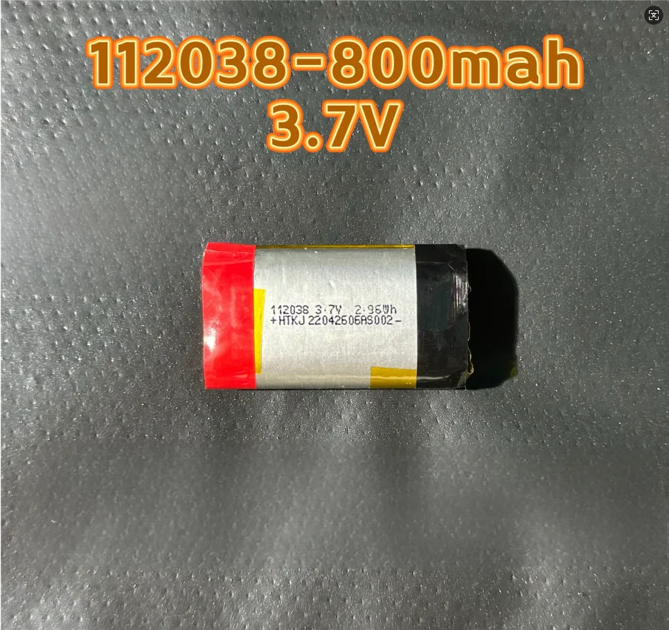 2-5pcs 3.7V 112038 800mAh lithium battery Battery