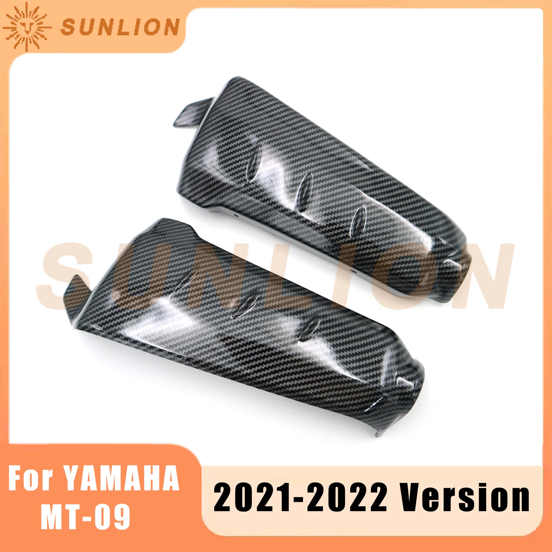 Motorcycle Condenser Wing Protection Fairing Radiator Side Cover For  YAMAHA MT-09 2021 2022