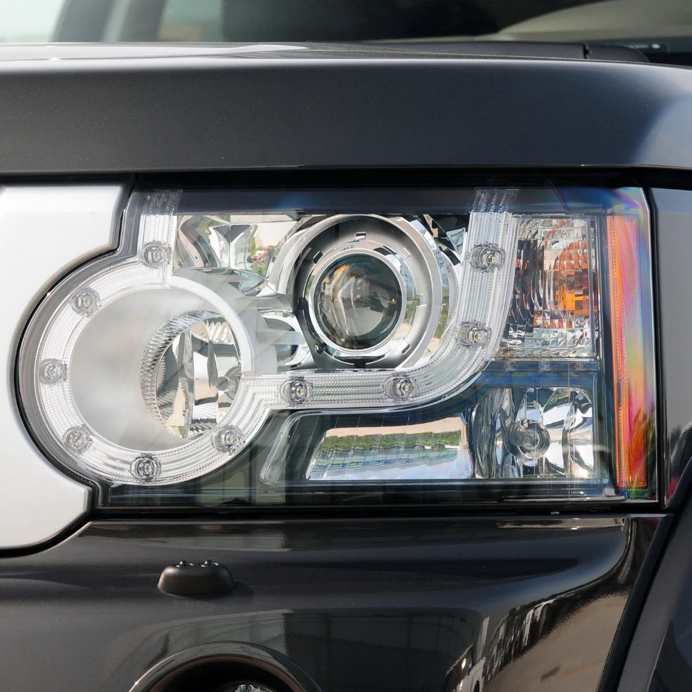 

Car Front Headlight Lens Cover For Land Rover Discovery 4 2010-2013 Auto Headlamps Lampcover Transparent Lampshades Lamp Shell