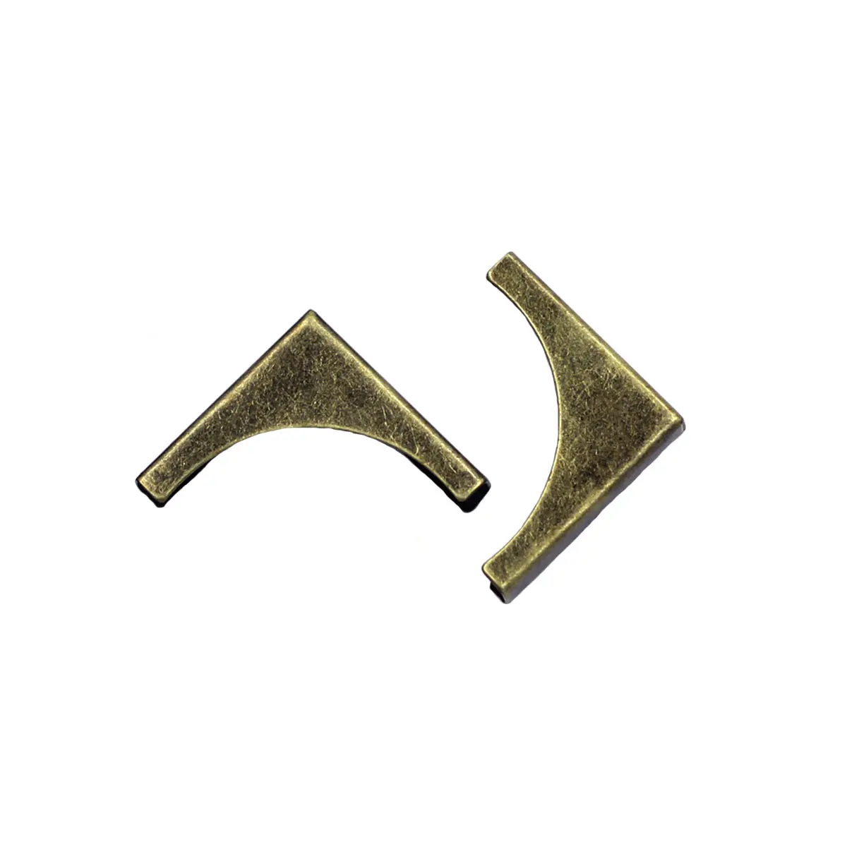 

30Pcs Angle Corners Protectors Scrapbook Hardware Book Menus Albums Folders Bronze Tone Handicrafts Accessories