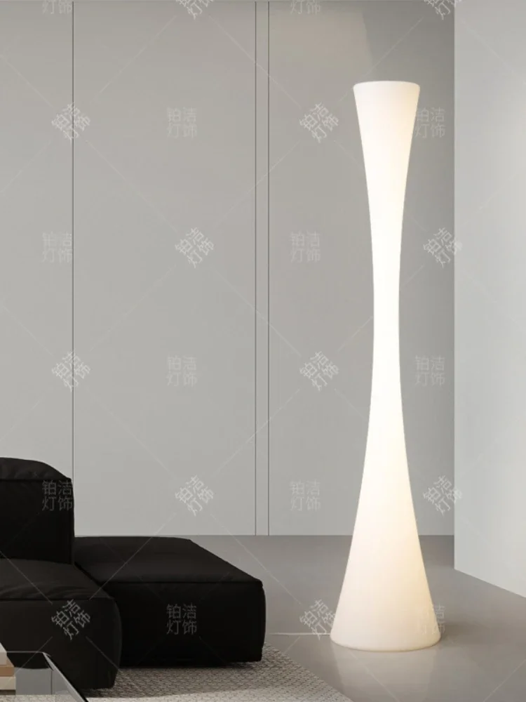 Cream Style Living Room Sofa Edge Floor Lamp Modern Minimalist Design Bedroom Atmosphere Small Waist Decorative Lamp