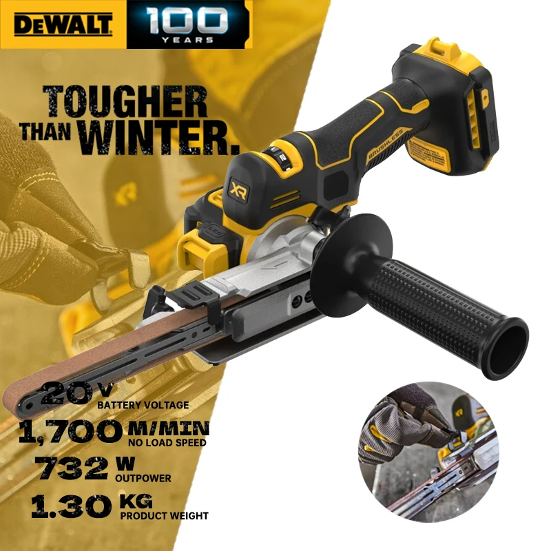 DEWALT DCM200N Brushless Cordless Bandfile Belt Sander Shifting 20V Multifunctional Dewalt Power Tools DCM200