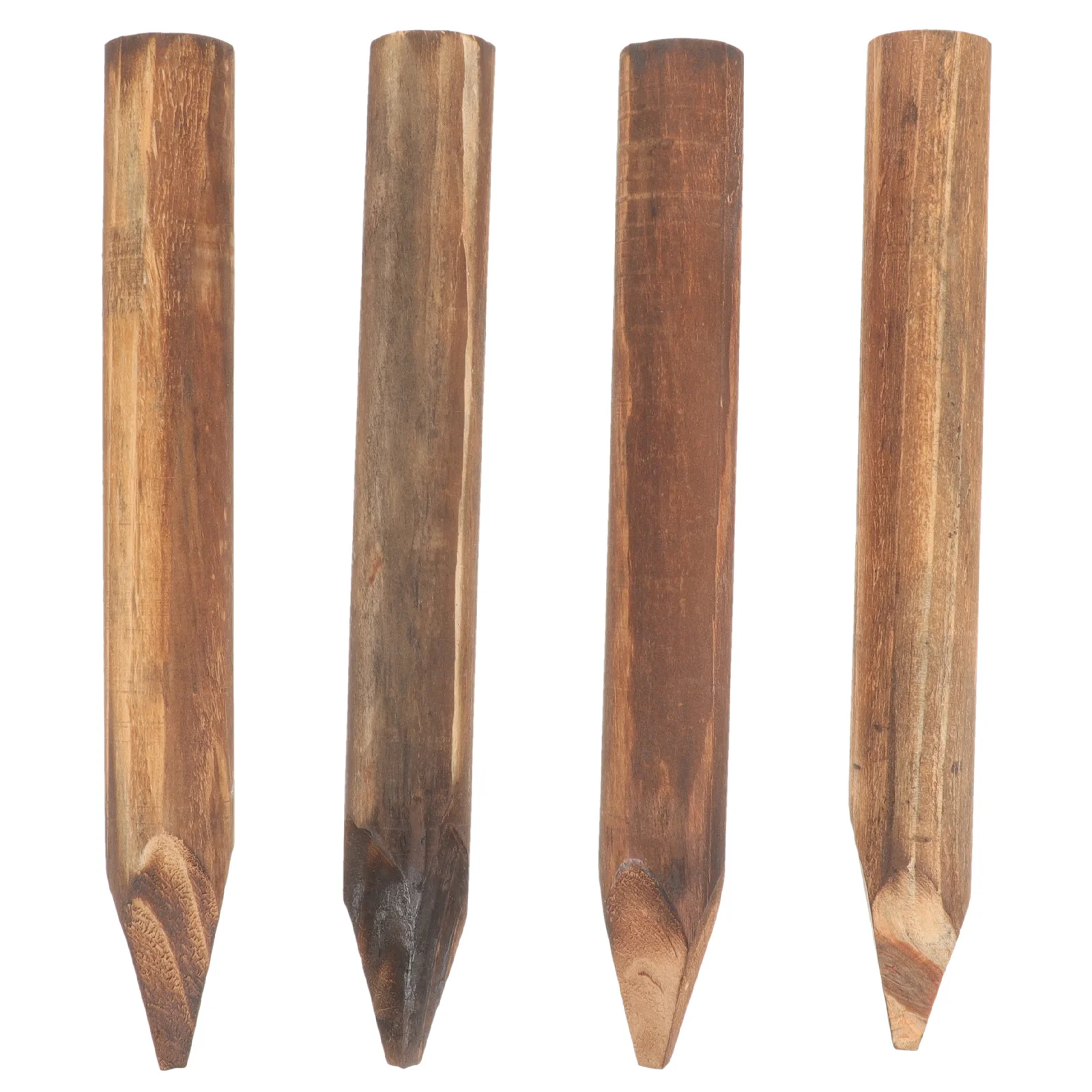 

4pcs Wood Garden Fence Border Flower Bed Edging For Lawn Yard Fencing Outdoor Villa Courtyard Pet Dog Fence Panels