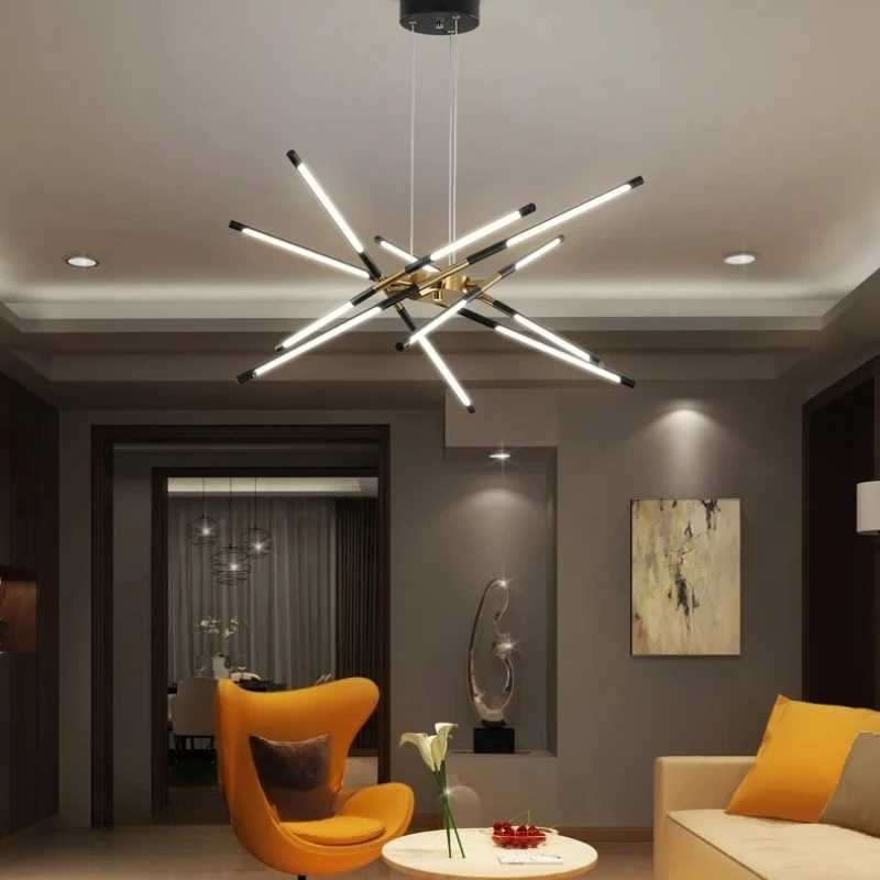 

Nordic Simplified Led Chandelier for Living Dining Room Food Tables Kitchen Designer Pendant Light Home Decor Light Fixture
