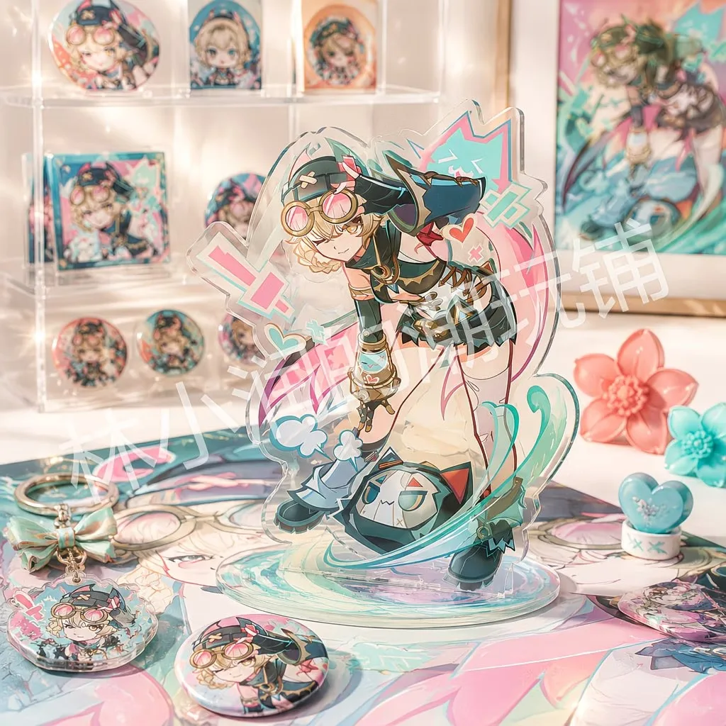 Genshin Impact Yakdadulin Exquisite Cosplay Acrylic made diy tabletop decoration for collection