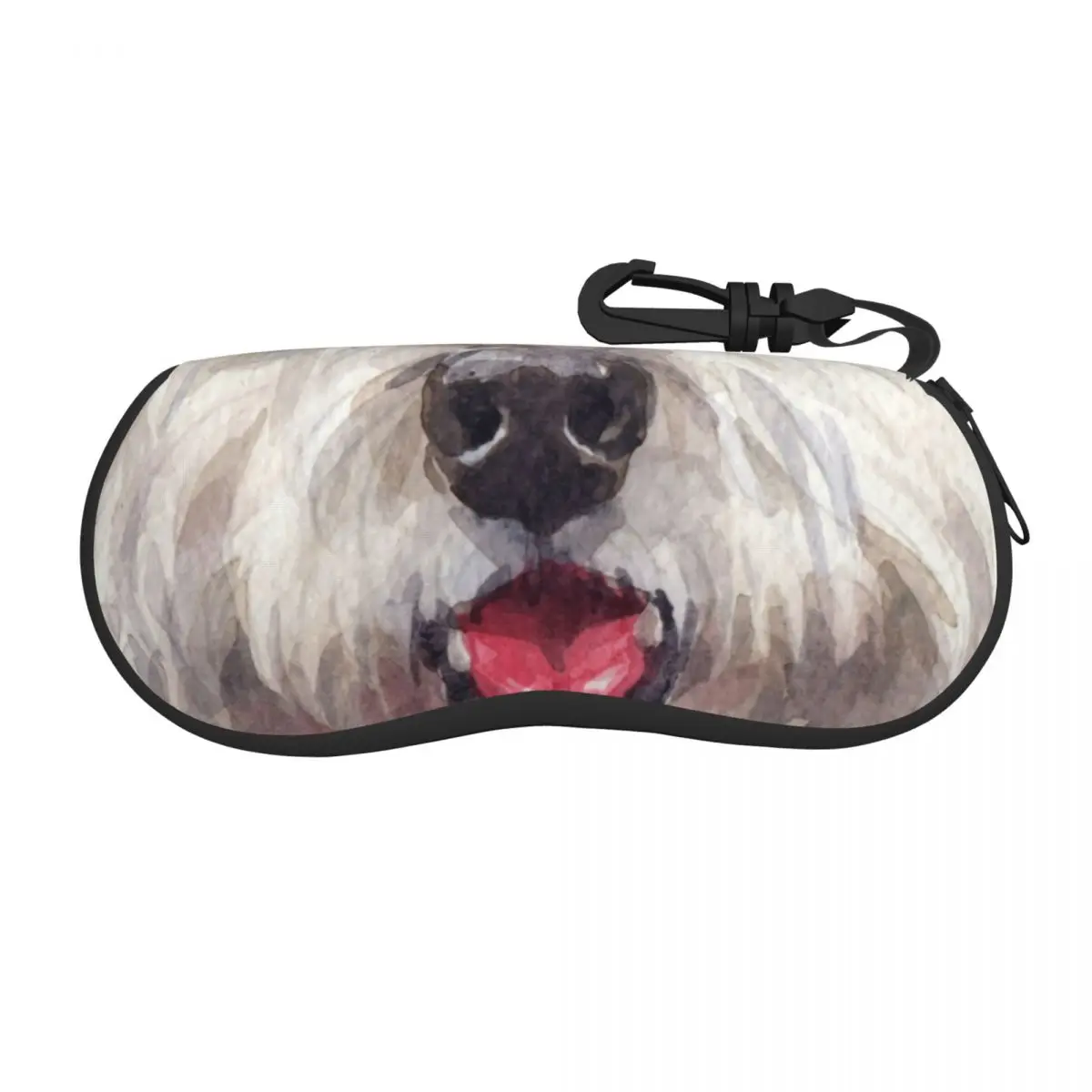 Cute West Highland White Terrier Dog Shell Eyeglasses Protector Cases Cute Sunglass Case Puppy Westie Glasses Pouch