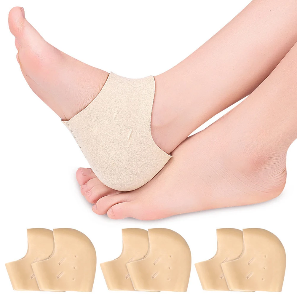 

2 Pcs Heel Cover Protectors Sleeves Pads Cushion Comfortable Practical Support Sebs