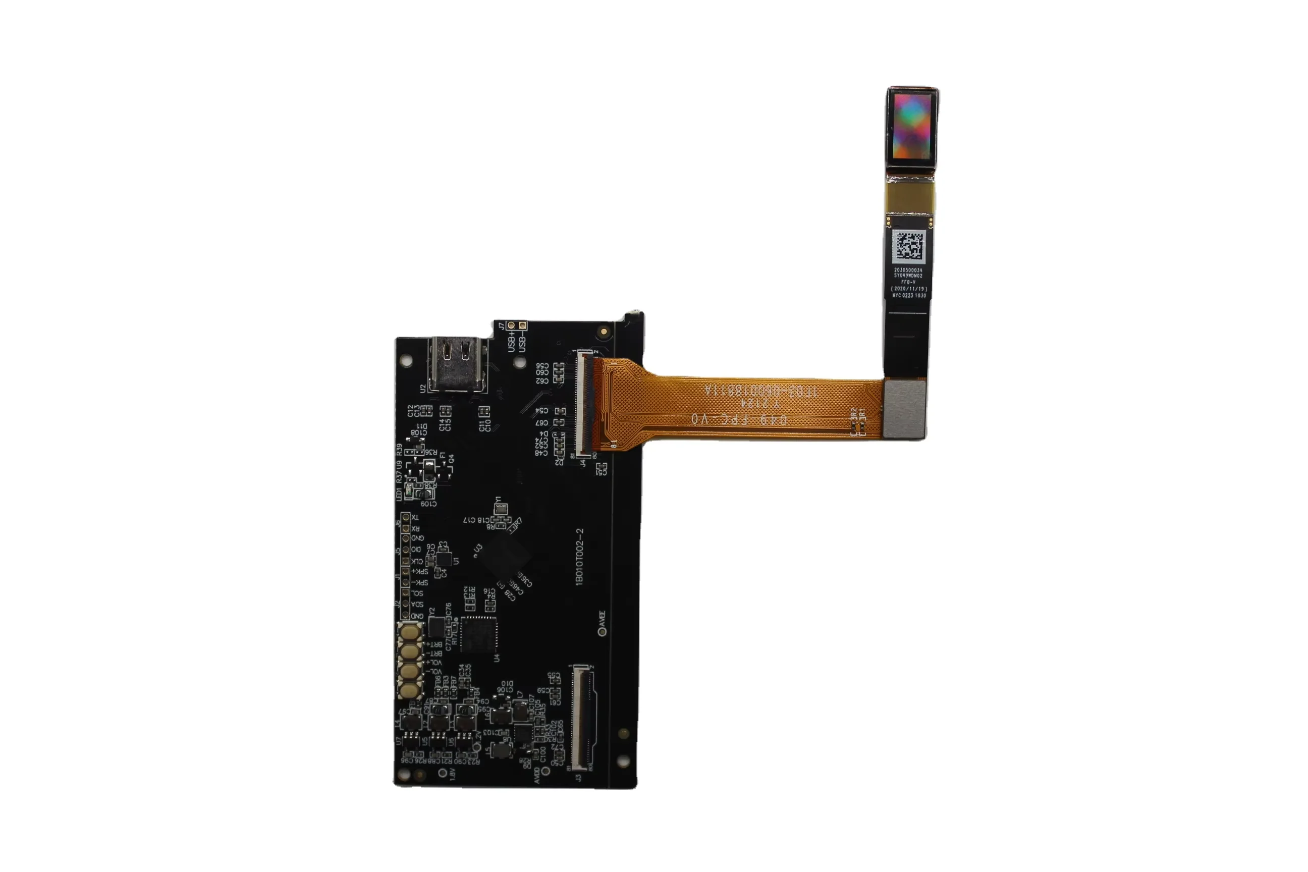Solução de placa de driver de interface tipo c tdo com 0.49 Polegada 1920*1080 1800nits micro módulo de exibição oled mini display para ar/vr