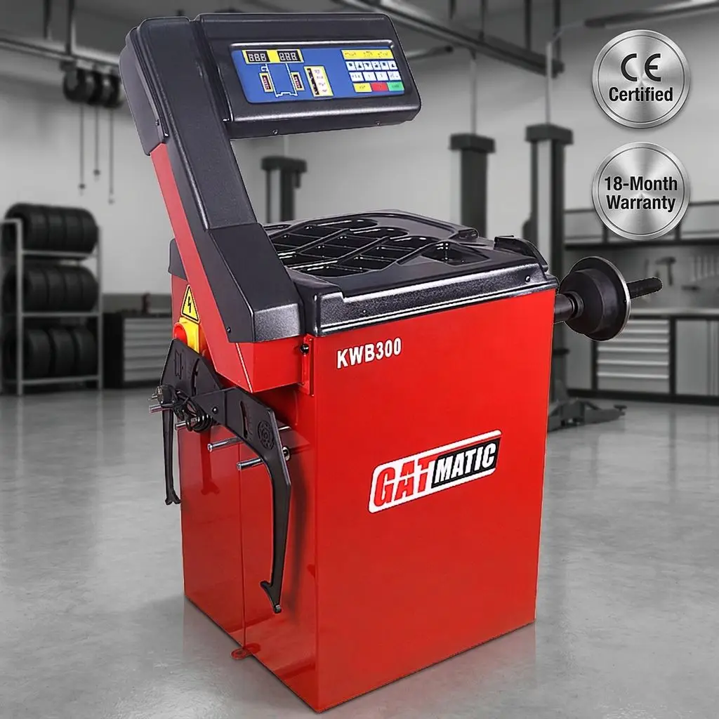 Manual Wheel Balancer Portable No Power Needed Design For On-Site Tire Service, Budget Friendly And High Accuracy