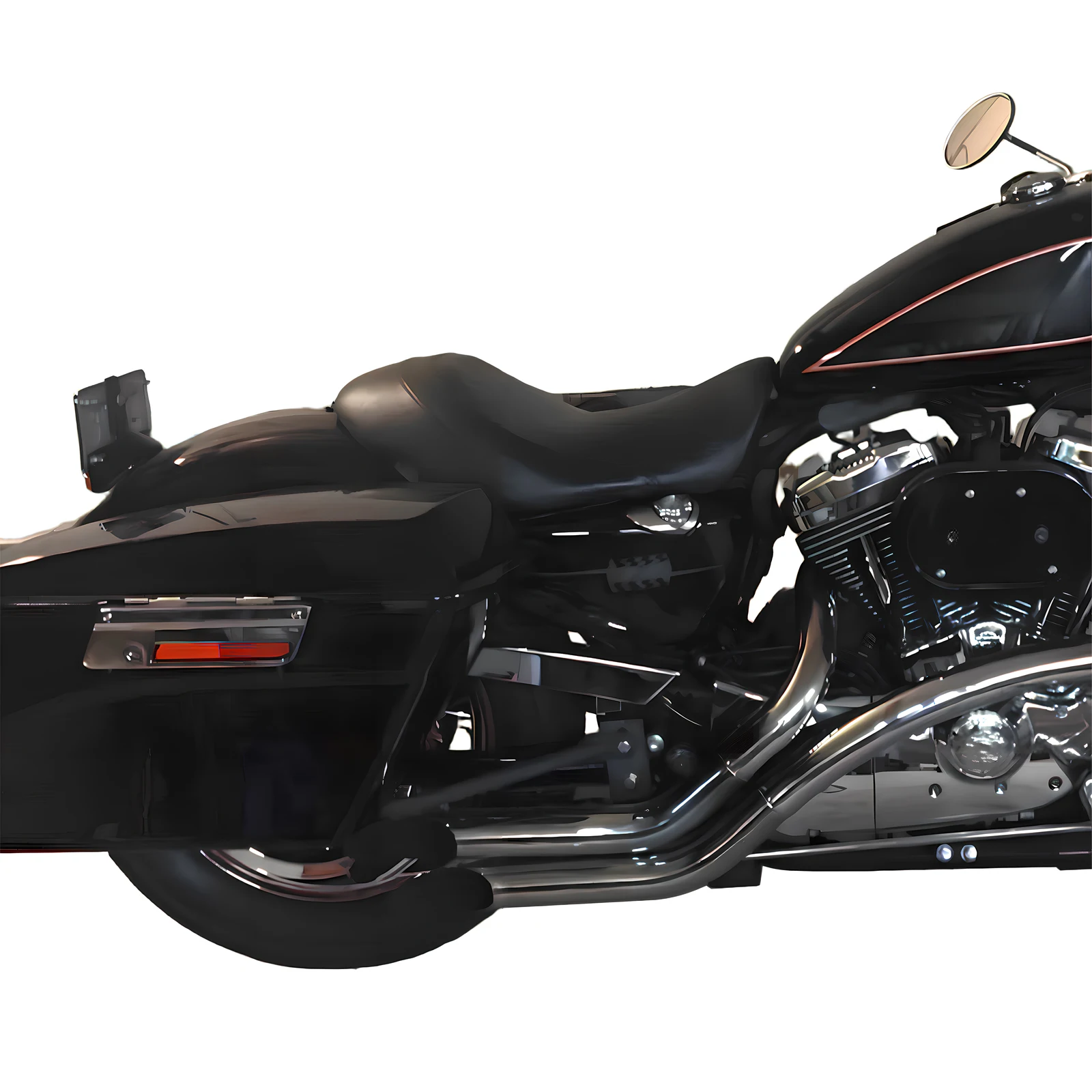 For 2014-2024 Harley-Davidson Street Road Glide & Road King Rear side box lock assembly