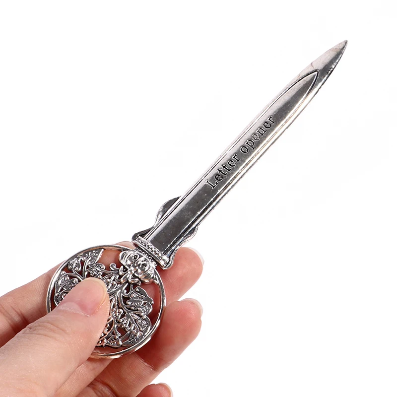 Metall Retro Manuelle Brief Opener Utility Messer Mini Tragbare Papier Cutter Brief Umschlag Opener