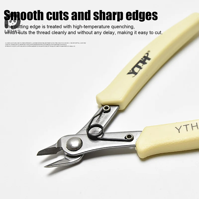 Cutting Pliers Diagonal Pliers Nipper Side Snip Cable Wire Cutter Clamp YTH-23 Mini Electronic Hand Tool Cutters