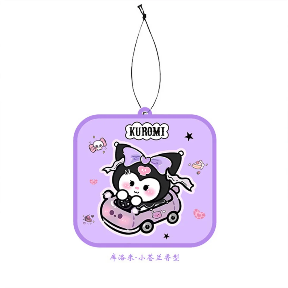 Pendentif de dessin animé Hello Kitty, thé vert parfumé au jasmin, jolie voiture, aromathérapie Kawaii, décorations de confrontation, enna, jouets, cadeau