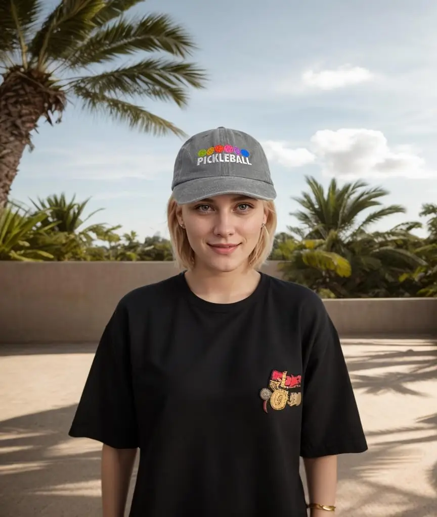 قبعة بيكلبول للنساء والرجال، هدايا لمحبي كرة البيسبول، قبعة بيسبول مطرزة ومغسولة قابلة للتعديل